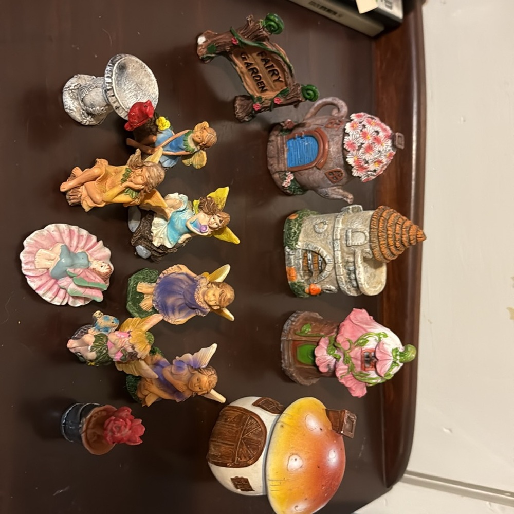 Fairy Garden Lot of 14 Pieces - Picture 5 of 6